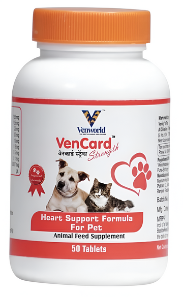 Venworld VenCard Strength – Heart Support Supplement for Dogs & Cats